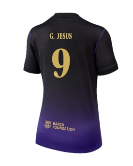 Barcelona Gabriel Jesus #9 Maglia Gara Trasferta Repliche 2026-27 Donna Maniche Corte